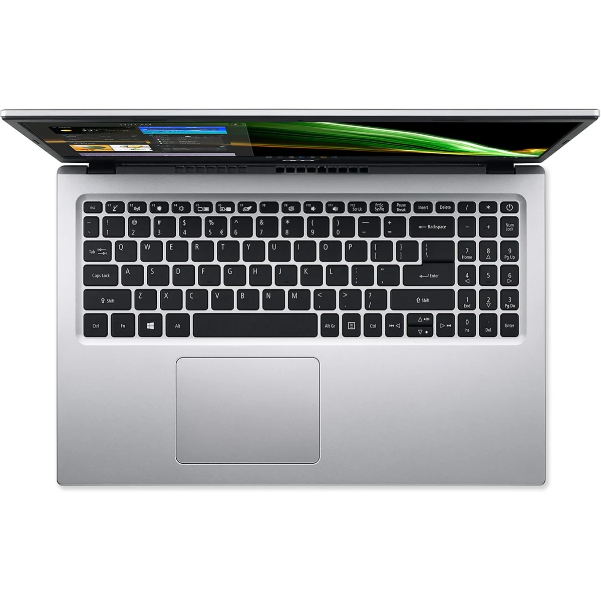 ACER Aspire 1 A115-32-C64E, 15,6", processeur Intel® Celeron N4500, carte graphique Intel UHD, 4 Go, SSD 128 Go, argent – Image 4