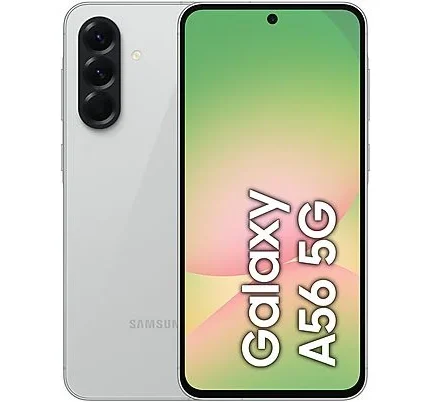 Samsung Galaxy A56 5G – Écran 6,7" Super AMOLED, 256 Go, Appareil photo 50 MP, rose, noir , blanc, vert