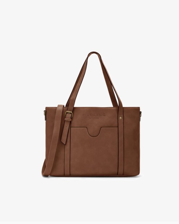Sac à main pour femmes Bleu, gris , brun
